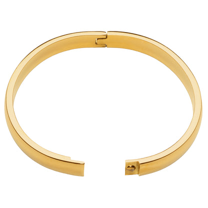 Curved Bangle Bracelet