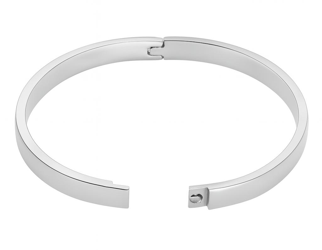 curved bangle bracelet